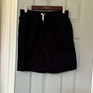 Black Casual Shorts